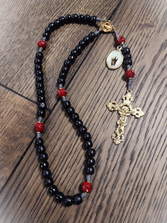 The Queen of Spiritual Flowers Rosary